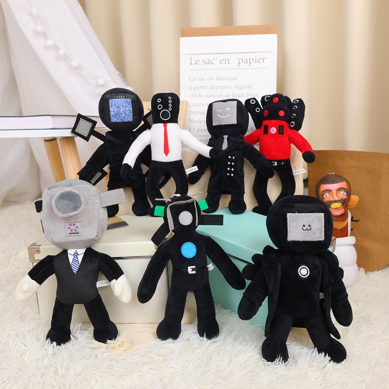 Skibidi Toilet Plush Doll