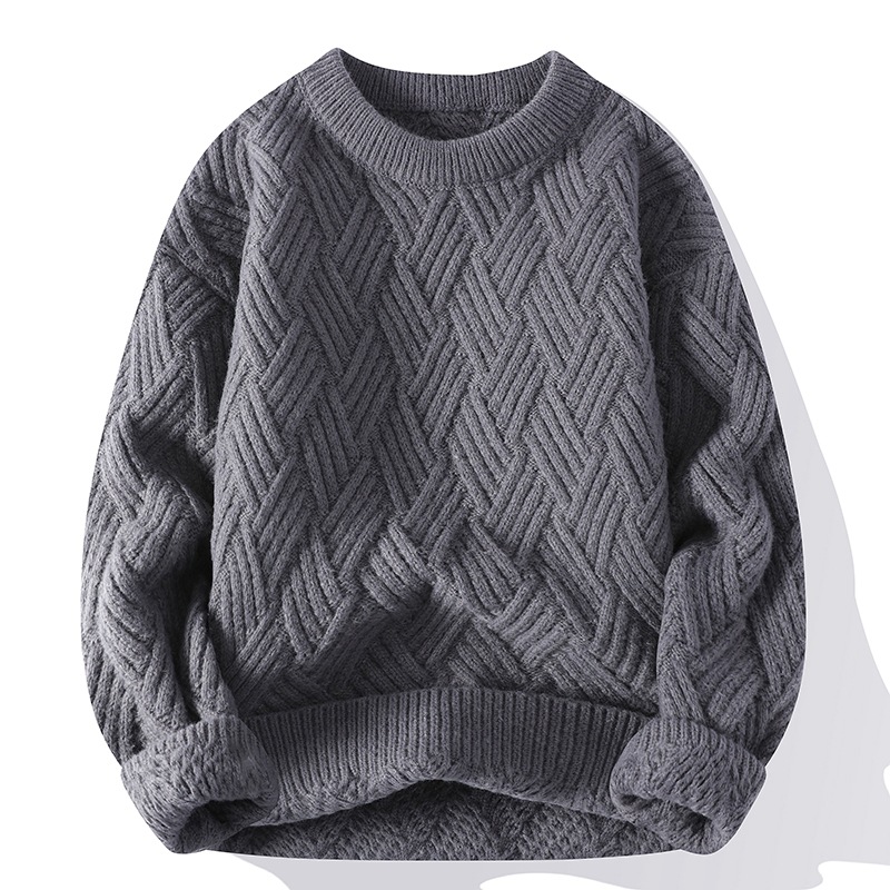 Men's thickened sweater