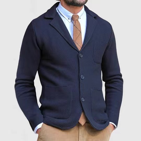 Men's slim-fitting British suits casual formal suits