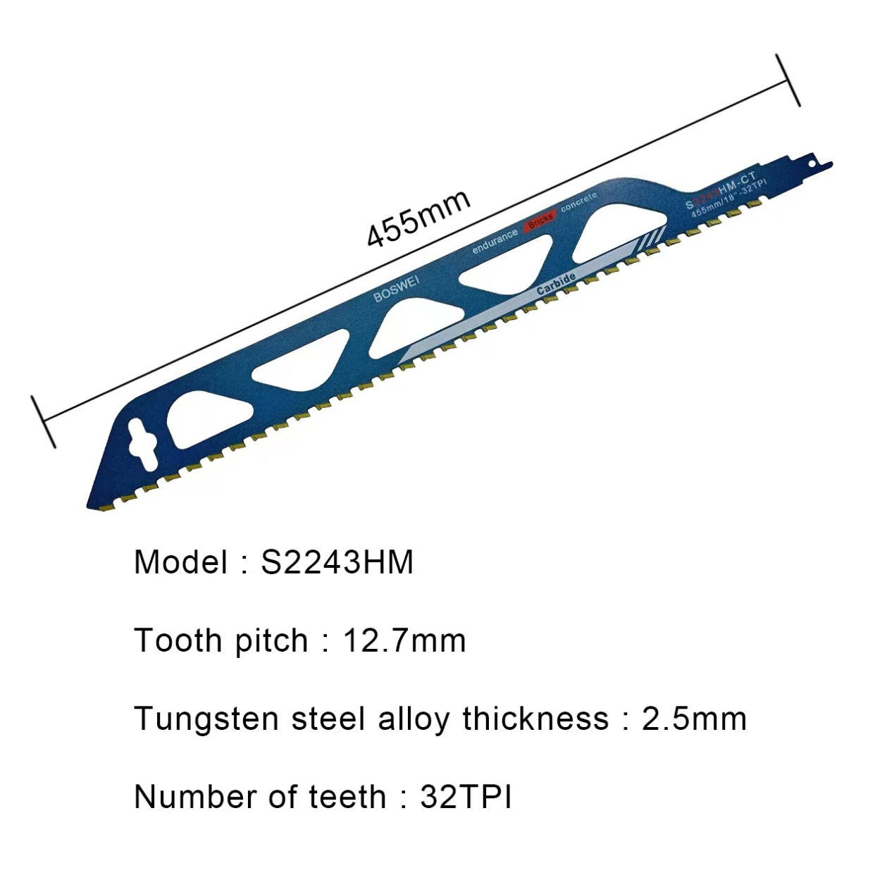 Hard Alloy Saw Blade For Cutting Brick&Wood