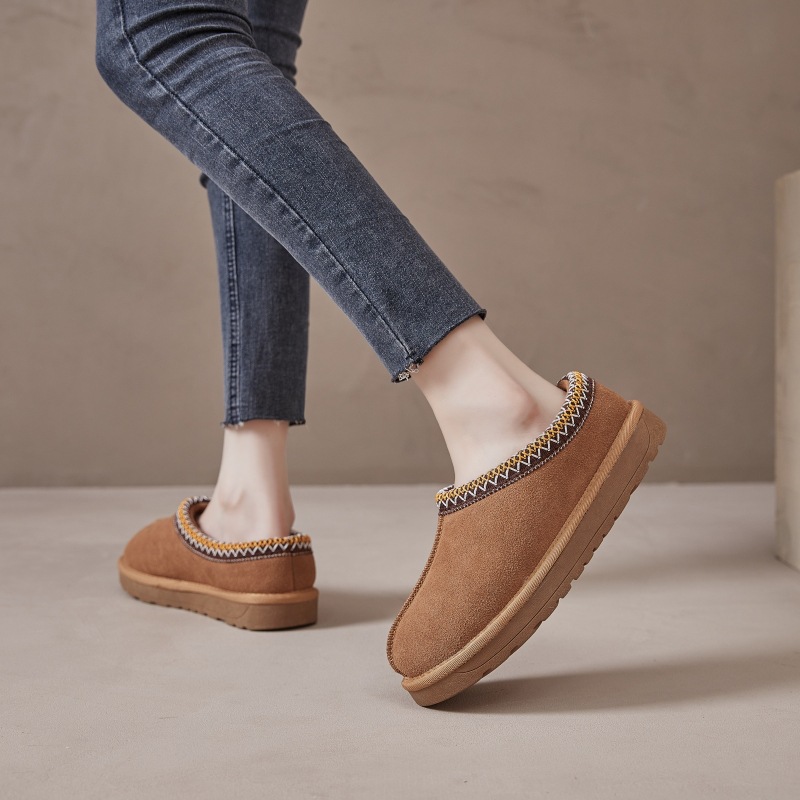 Women's Cotton Velvet Warm Snow Shoes