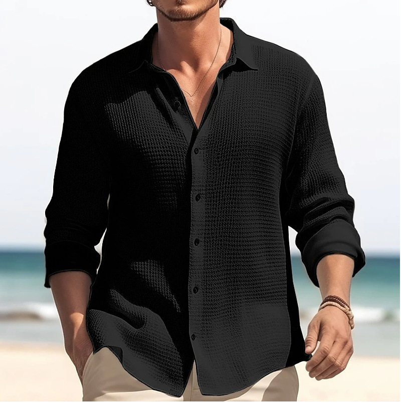 Premium Breathable Waffle Shirt