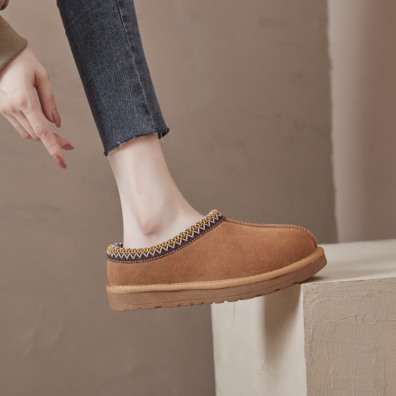 Women's Cotton Velvet Warm Snow Shoes