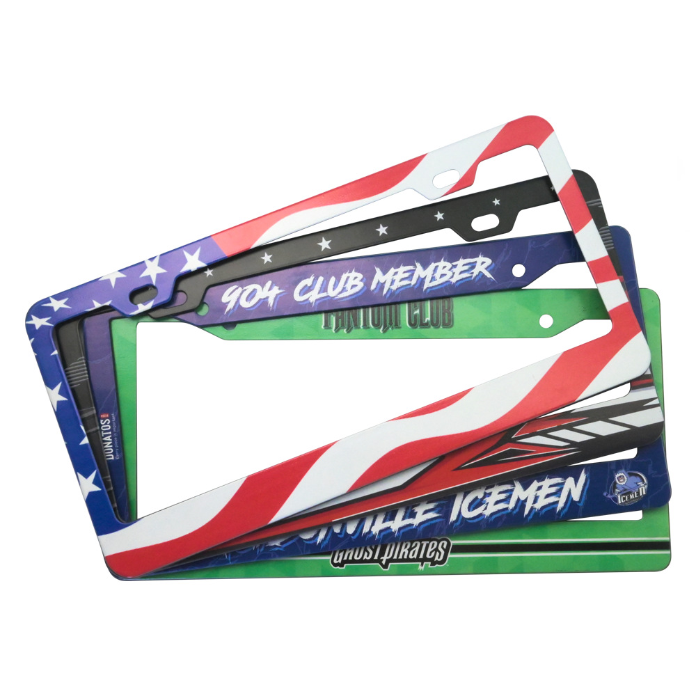 License plate frame