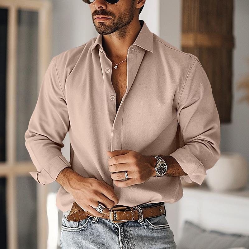 Men's Button Down Wrinkle Free Formal Shirts