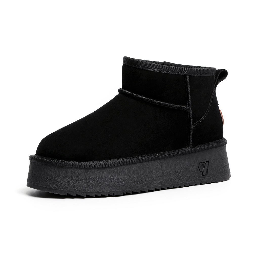 Women's platform thick-soled short-tube non-slip
