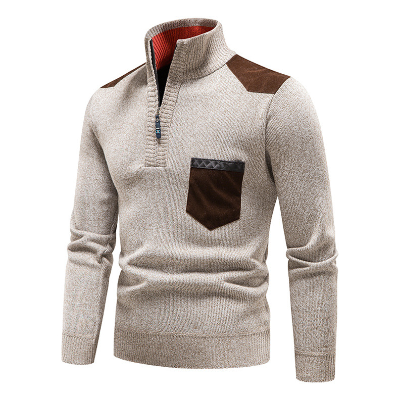 Men's Pullover Fleece Sweater