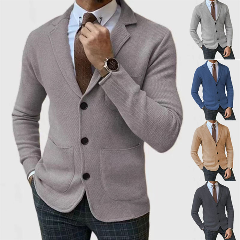 Men's slim-fitting British suits casual formal suits