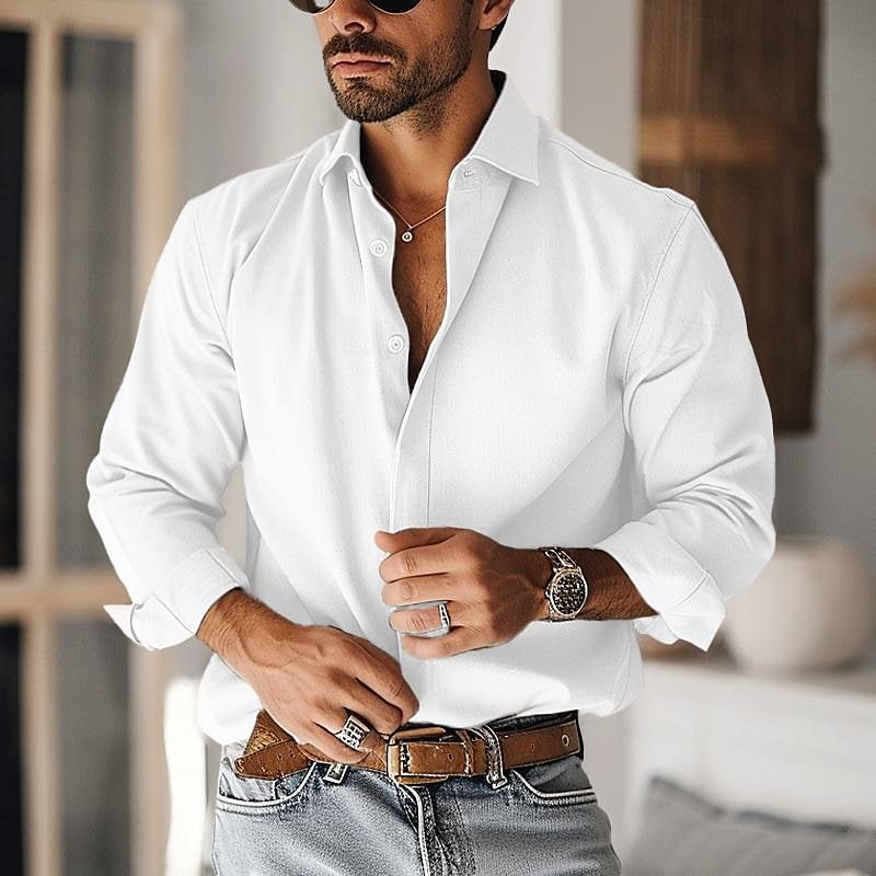 Men's Button Down Wrinkle Free Formal Shirts