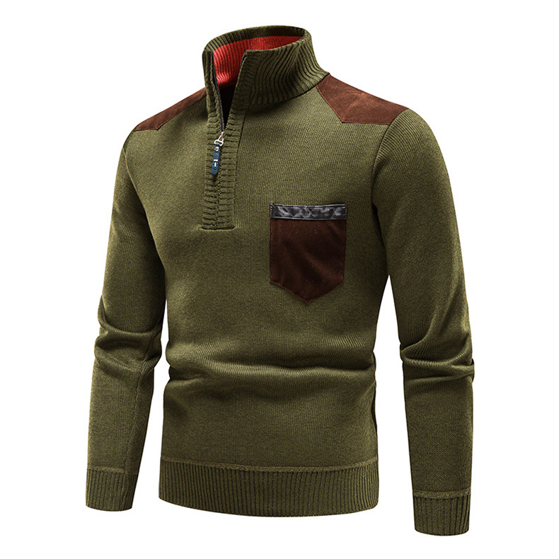 Men's Pullover Fleece Sweater