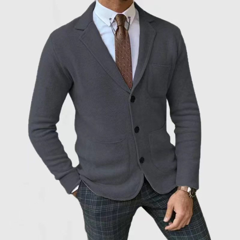 Men's slim-fitting British suits casual formal suits