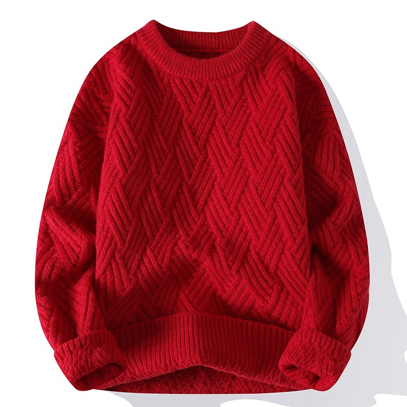 Men's thickened sweater