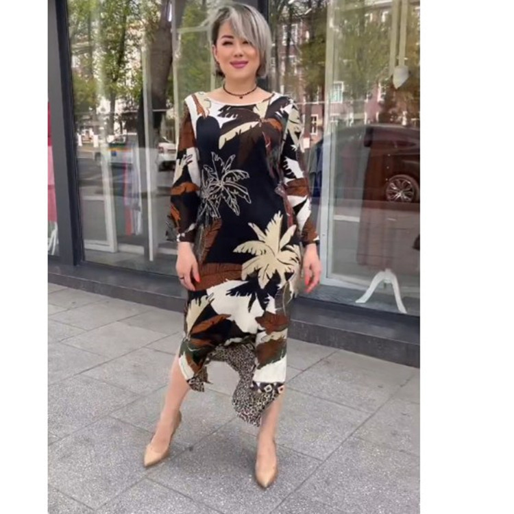 💕SUMMER SALE 60% OFF🔥Women's Casual Dress Outdoor Daily Fashion Streetwear Regular Fit Long Sleeve