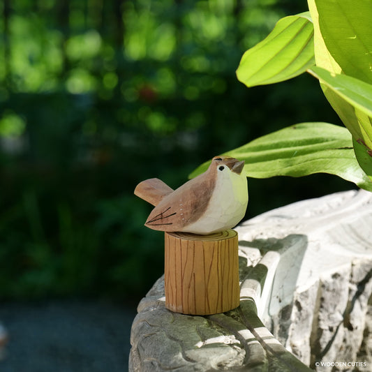 Handmade Bird + Stand