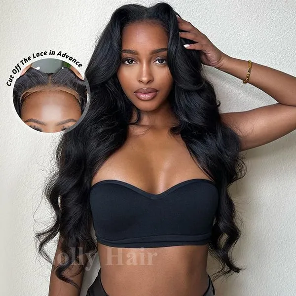 Hair Wigs Pre-plucked Bleached Knots Pre Cut Lace Wig 