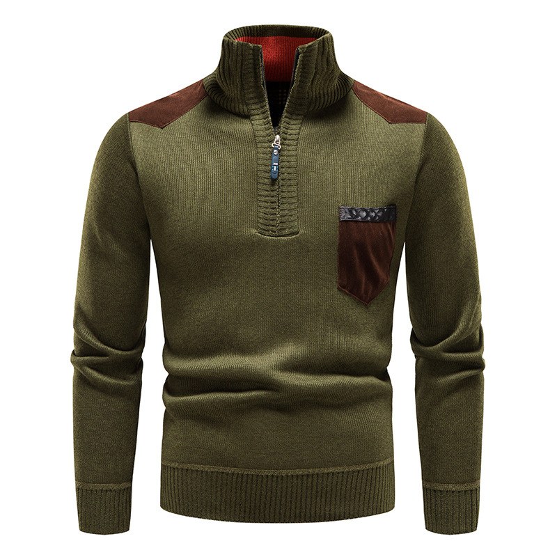 Men's Pullover Fleece Sweater