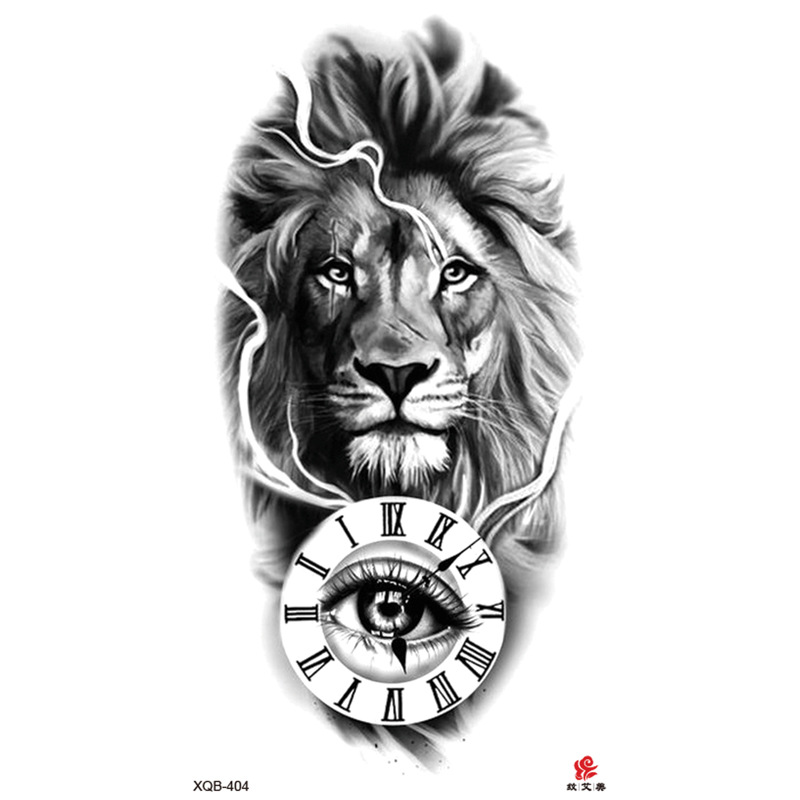 lion and eye