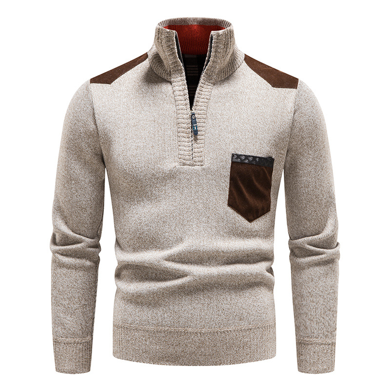 Men's Pullover Fleece Sweater