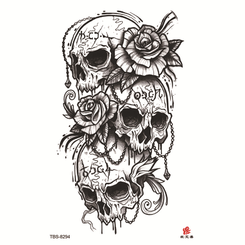 skull flower#1