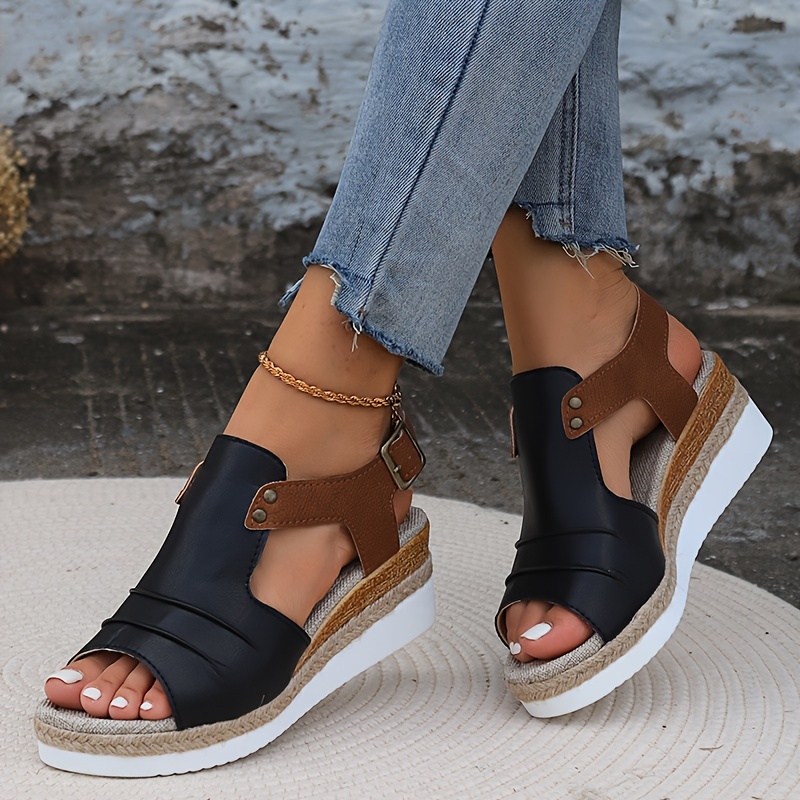 Women's Colorblock Casual Sandals