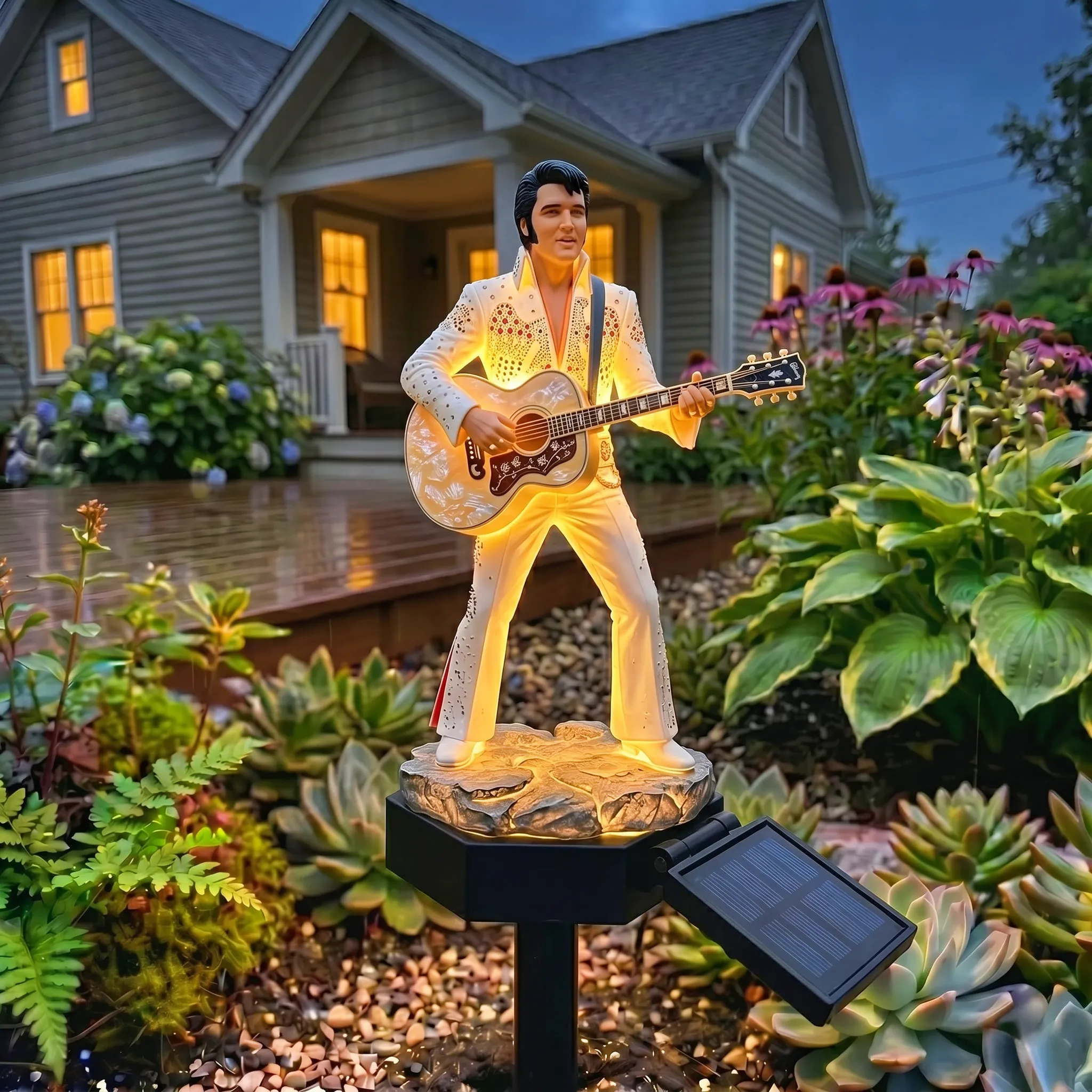 Elvis Solar Garden Light