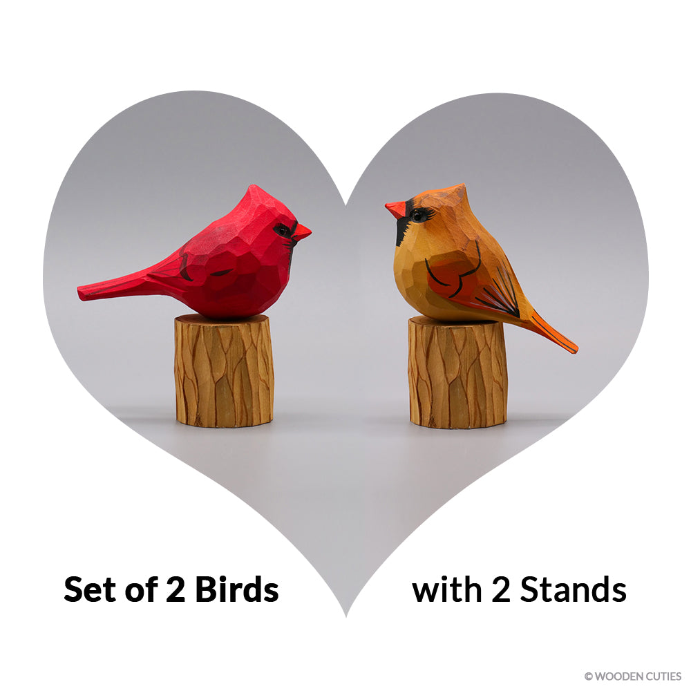 Handmade Bird + Stand