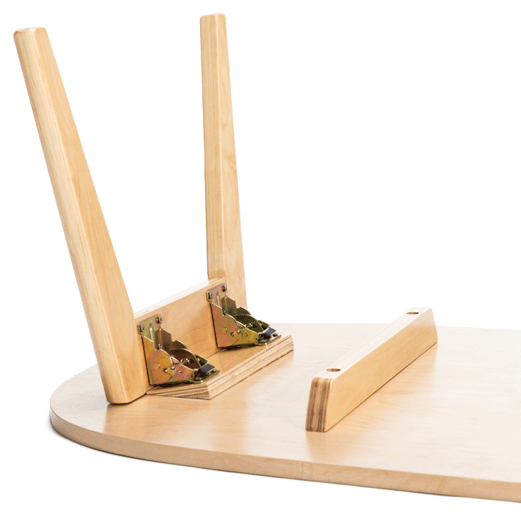 Foldable Self-Locking Hinge
