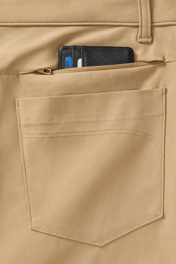 Men's Classic Fit Pants With 5-Pocket