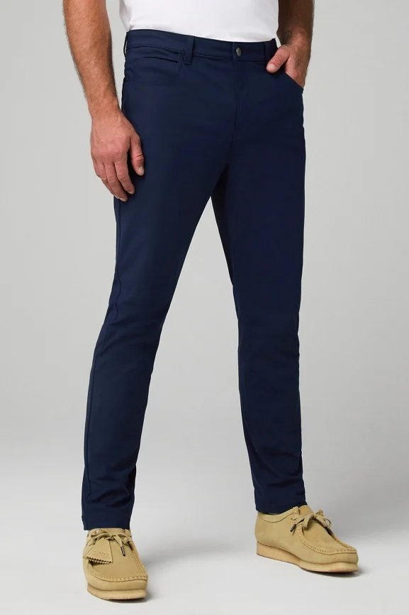 Men's Classic Fit Pants With 5-Pocket