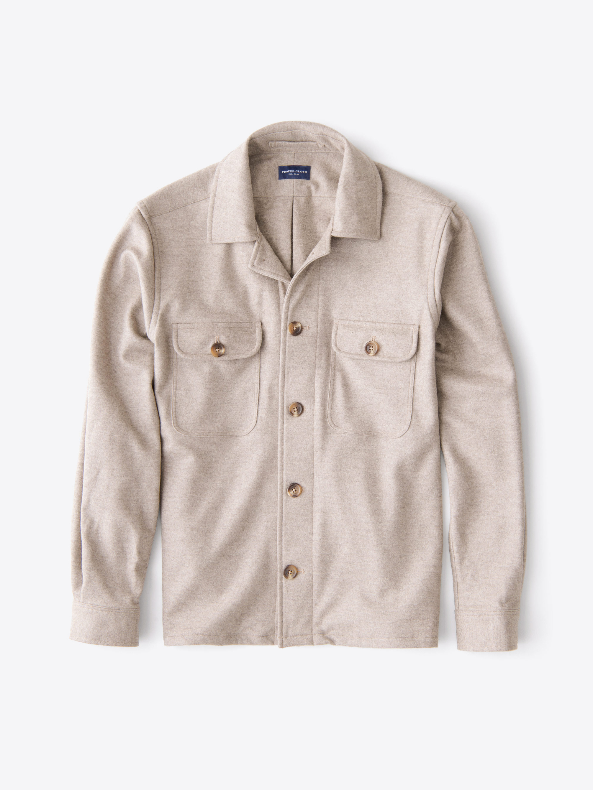 Blue Flannel Safari Jacket