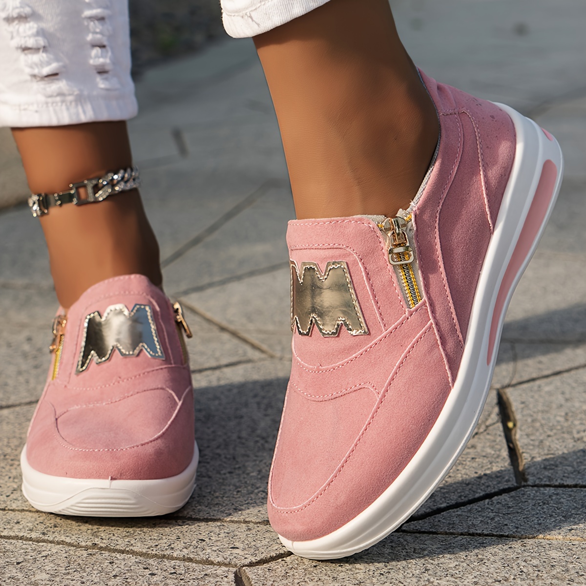 Women's Slip-On Comfortable Walking Shoes 