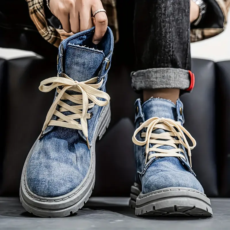 mens casual streetwear low top sneakers slip resistant comfortable lace up shoes with breathable pu upper cushioned pvc sole vintage motorcycle patch design versatile for walking casual attire big tall sizes everyday shoes trendy mens sneakers pu upper sneakers Product details 7