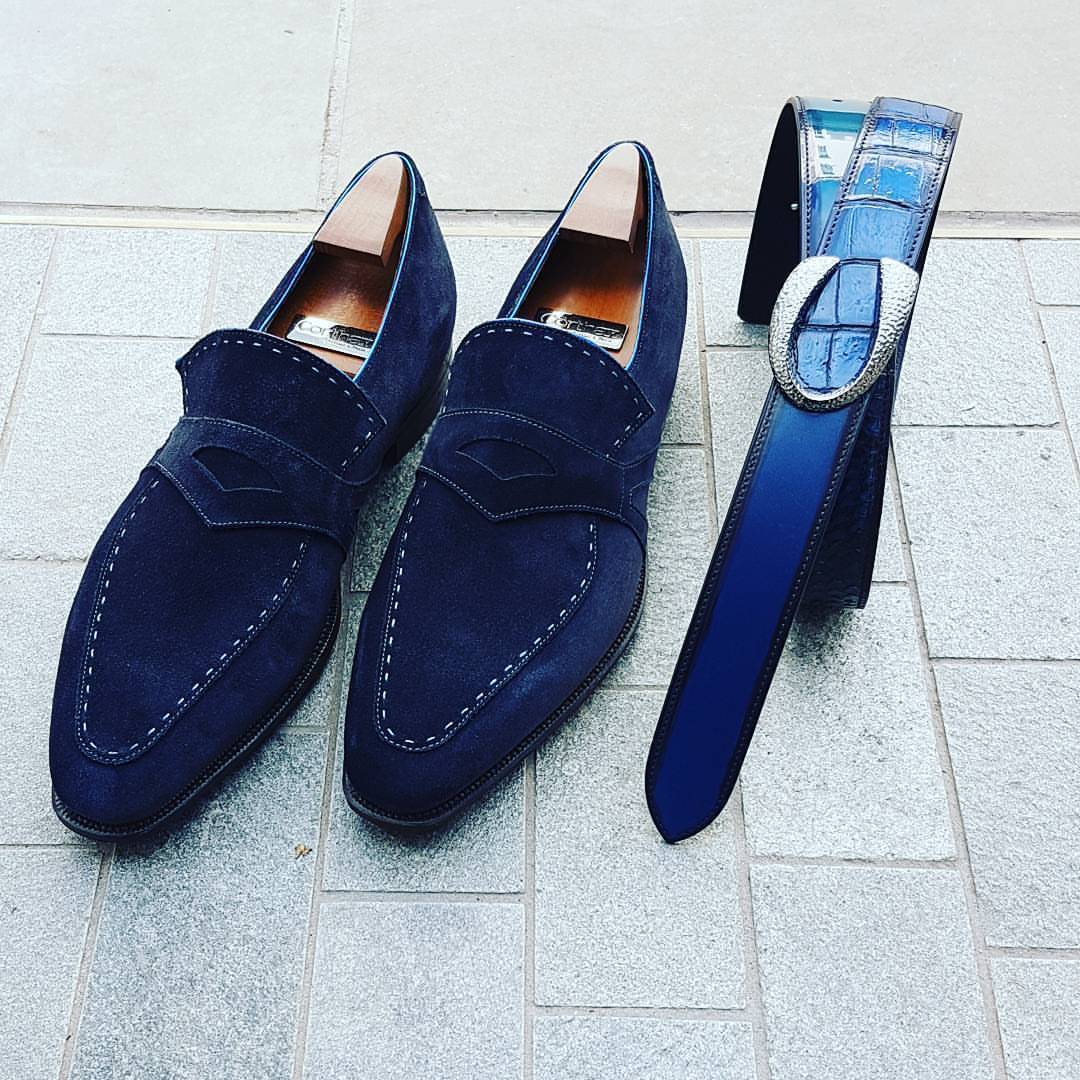 Men's Suede Fashion Shoes-Zittor