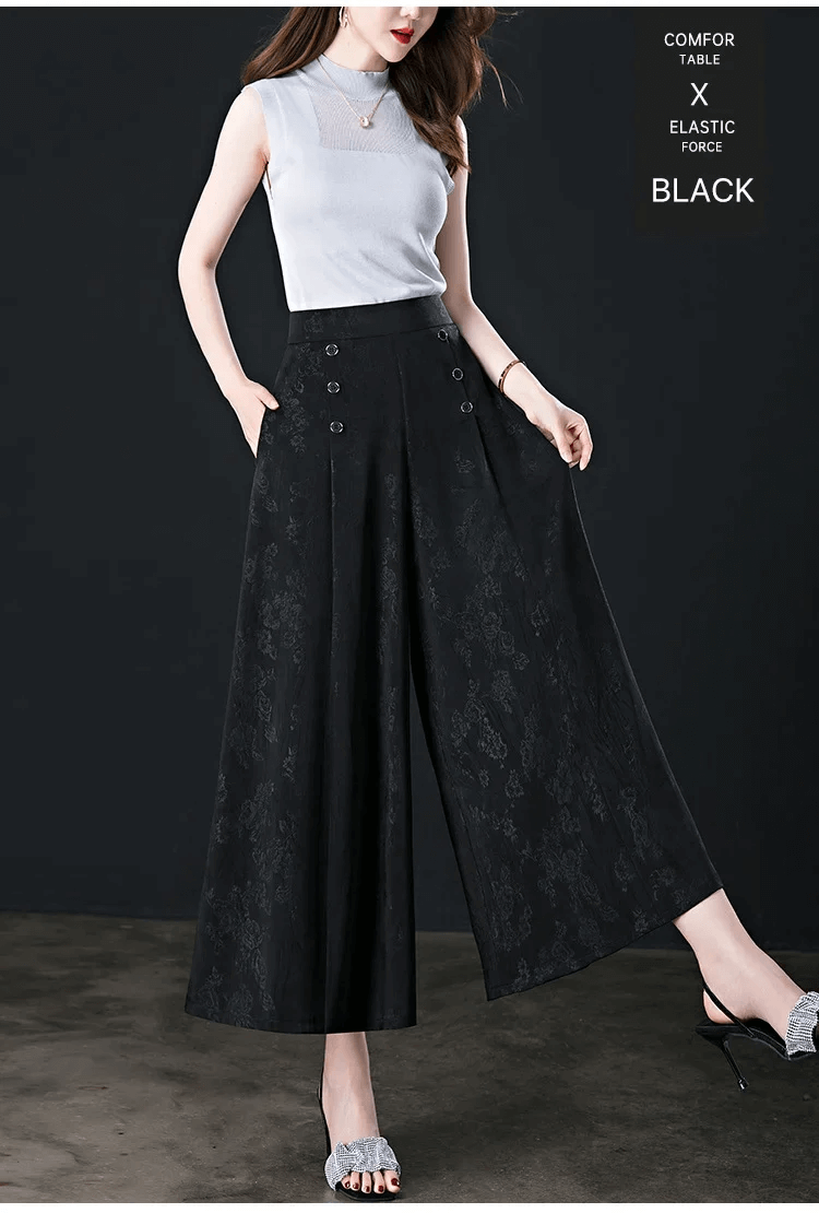 NEW LATEST DESIGNABLE ICE SILK PALAZZO PANTS COOL & COMFY PALAZZO PANTS