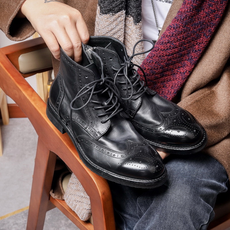 Cowhide Brogue Engraving-Zittor