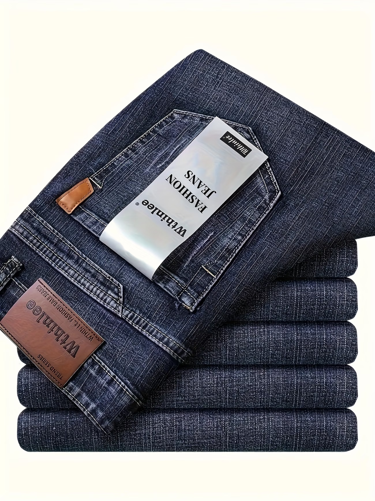 New Four-Season High-End Luxury Men's Jeans