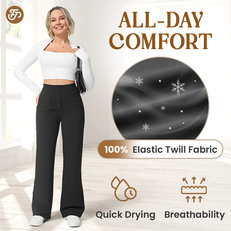 Women's Casual High Waist Stretch Pants