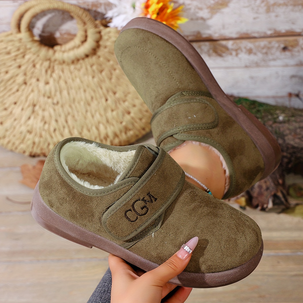 🎁Winter Sale❄️Women's Suede Winter Non-Slip Boots