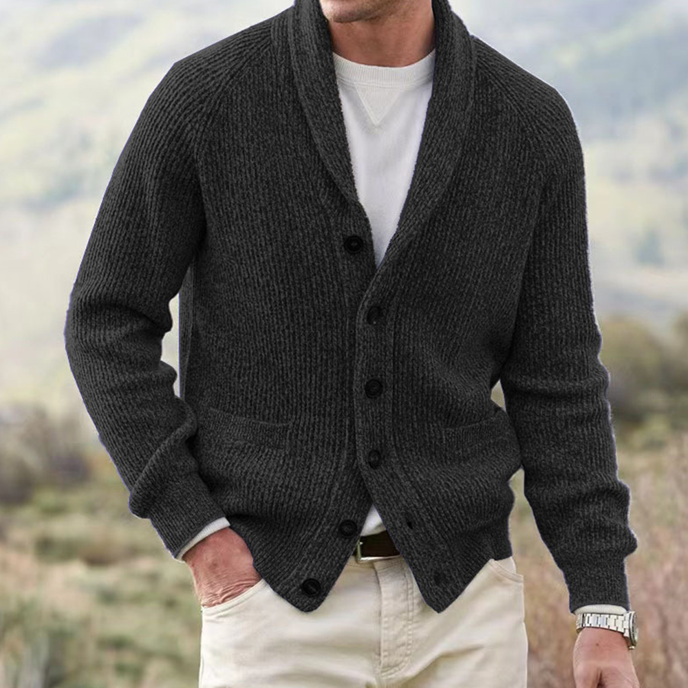 MEN'S CASUAL WARM CARDIGAN SWEATER COAT