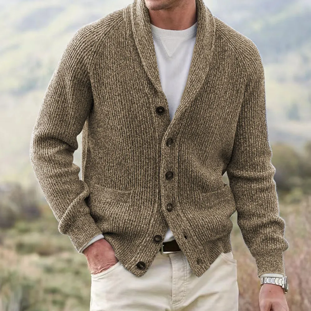 MEN'S CASUAL WARM CARDIGAN SWEATER COAT