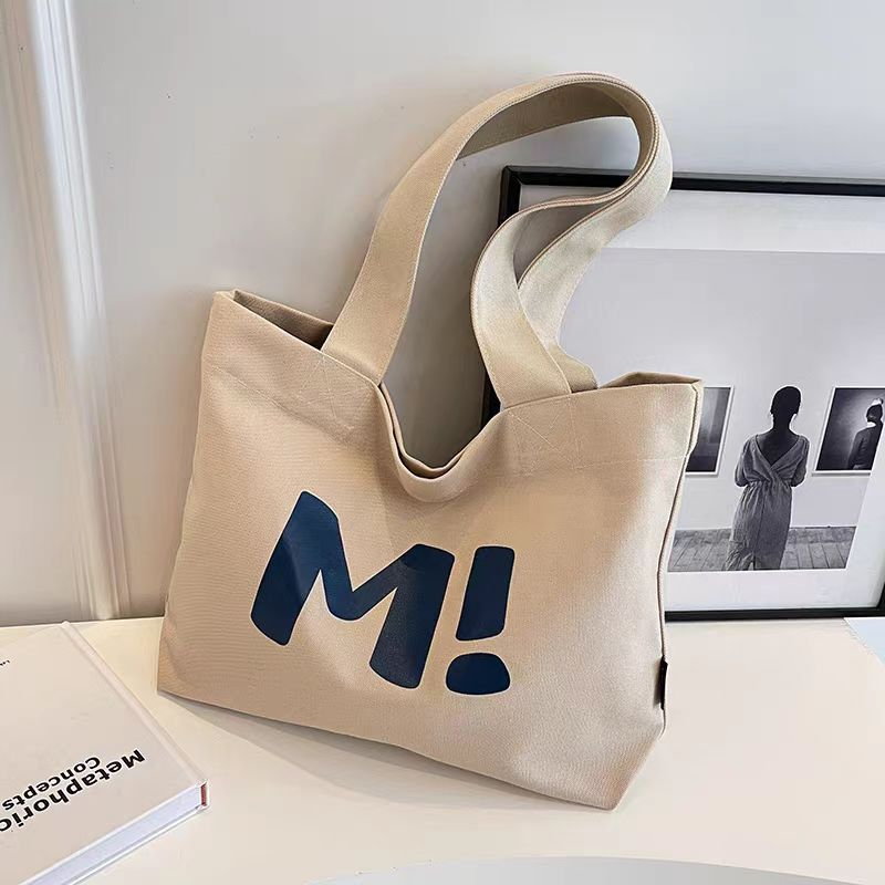 Daily Multi-Pocket Mini Canvas Tote Bag