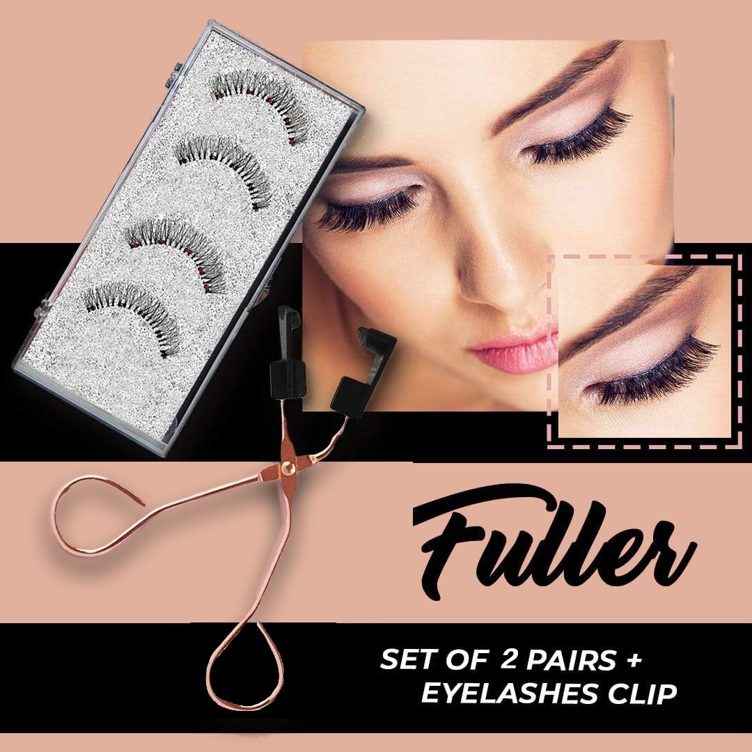 #5. Reusable Magnetic Eyelashes and Eyelash Curler Kit