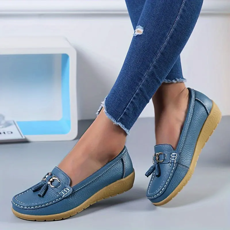 💥Last Day 70% OFF -Breathable Slip-On Wedge Heeled Shoes for Women