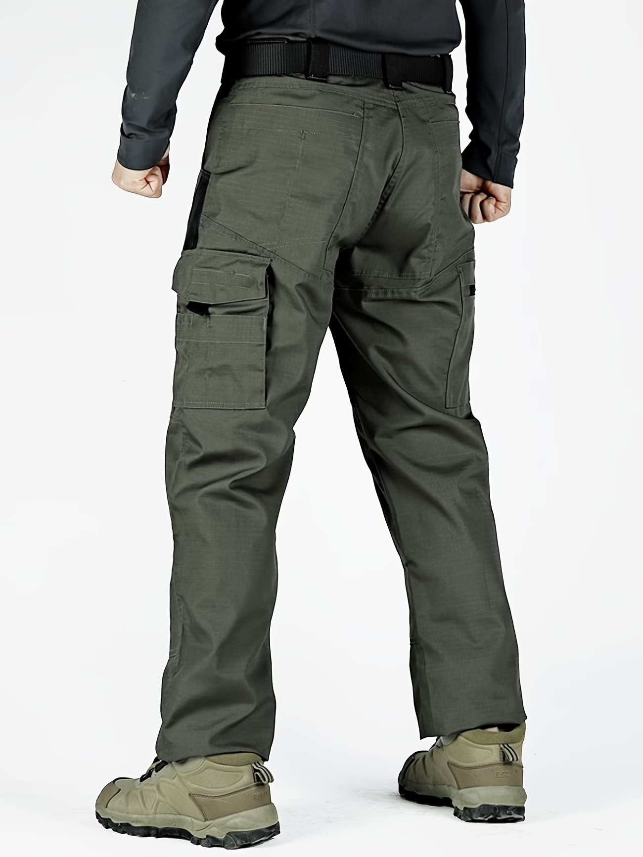 Men's Tactical Cargo Pants | Durable Multi-Pocket Work Pants for Outdoor, Construction, Hiking & Trekking
