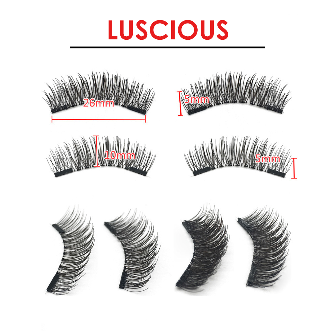 #5. Reusable Magnetic Eyelashes and Eyelash Curler Kit