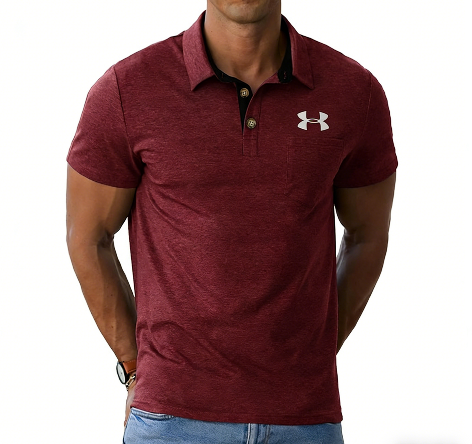 [Copy]Polo Republica Men's Tipped Polo Shirt