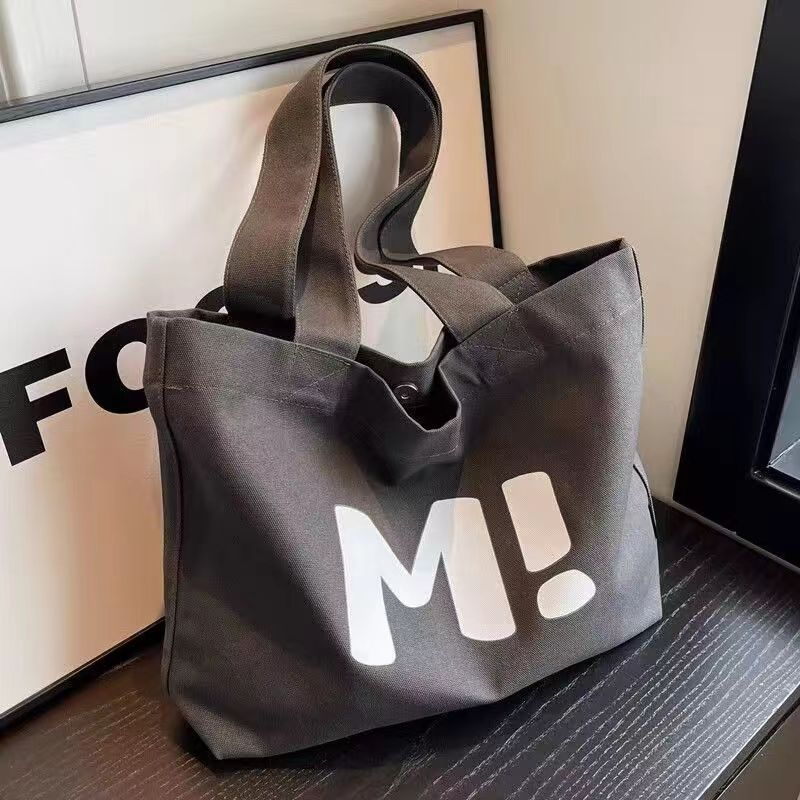 Daily Multi-Pocket Mini Canvas Tote Bag