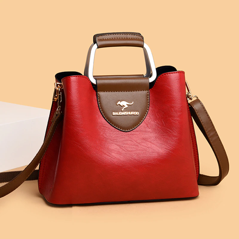 Pongl Ladies Purses Crossbody Bags for Women 2021 Winter Women's Fashion Pu Leather Shoulder Tote Brands Trends Designer Handbags