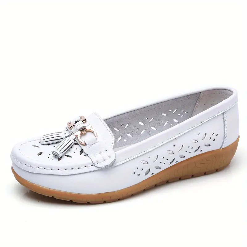 Women's Breathable Orthopedic Slip-On Wedge Heeled Shoes
