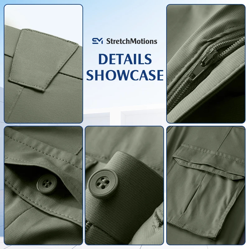 Super Stretch Ice-Silk Comfort Cargo Pants